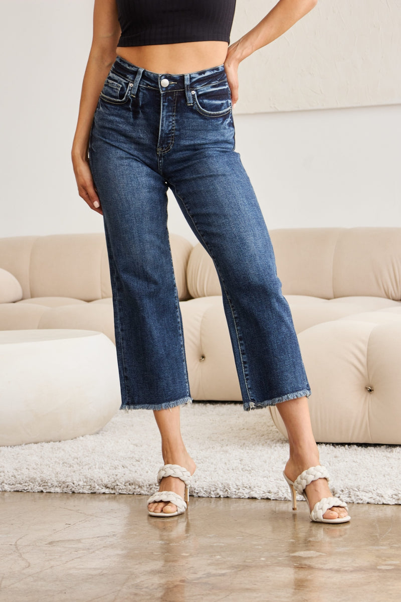 RFM Tummy Control Cropped Jeans