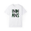 Indians Filled Font Comfort Colors Tee