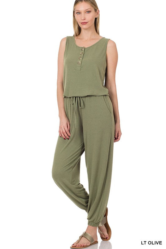 Sleeveless Jumpsuit