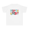 YOUTH Fourth Grade School Font Comfort Colors Tee