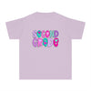 YOUTH Second Grade Heart Font Comfort Colors Tee