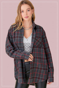 Neutral Plaid Shirt