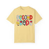 SECOND GRADE School Font Comfort Colors Tee