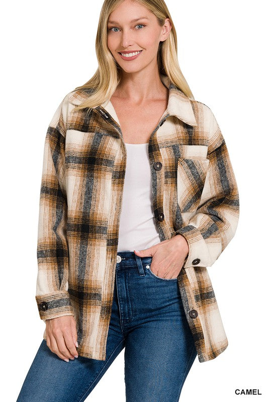 Oversized Plaid Shacket