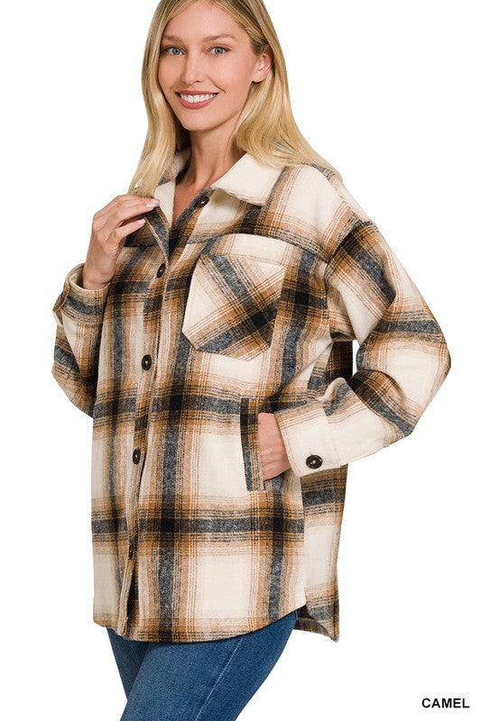 Oversized Plaid Shacket