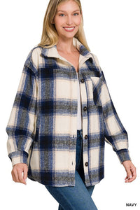 Oversized Plaid Shacket