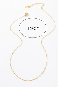 Minimalist Initial Necklace