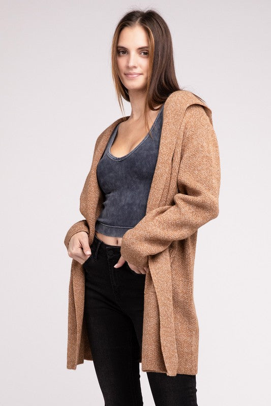 Open front sweatshirt cardigan hotsell