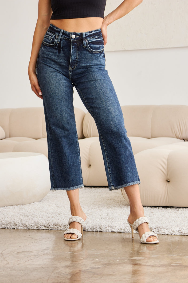 RFM Tummy Control Cropped Jeans