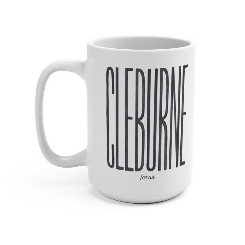 CLEBURNE Texas Mug