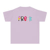 YOUTH PRE-K School Font Comfort Colors Tee