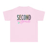 YOUTH Second Grade Notebook Font Comfort Colors Tee