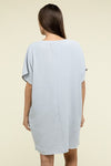 Woven Airflow V-Neck Dress