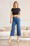 RFM Tummy Control Cropped Jeans