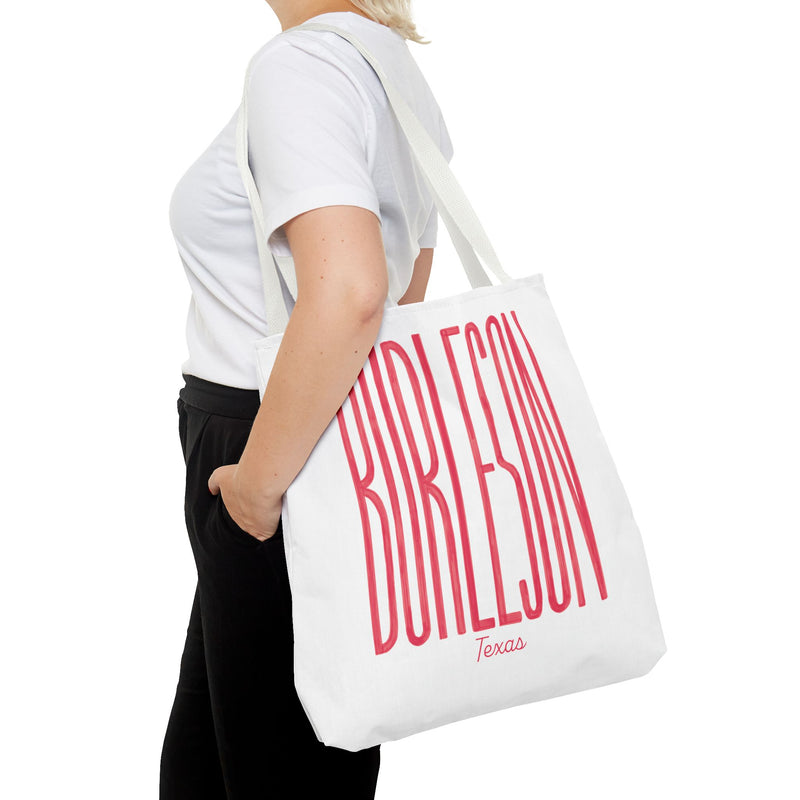 BURLESON Texas Tote Bag