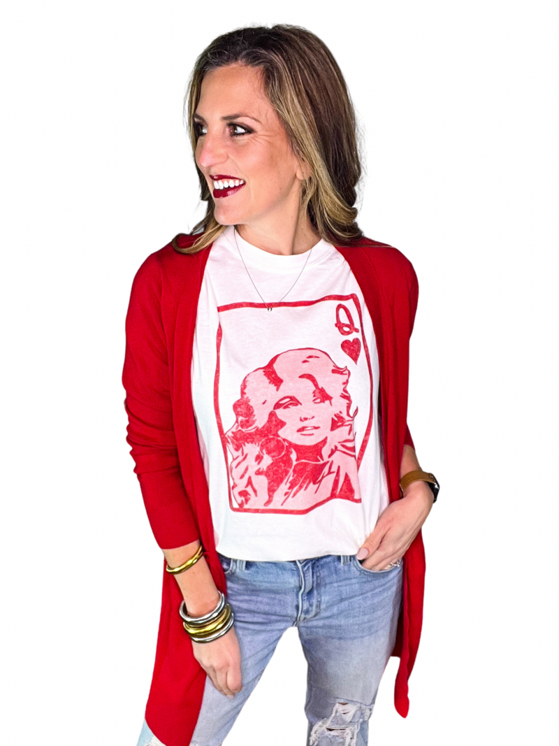 Queen of Hearts Comfort Colors T-shirt