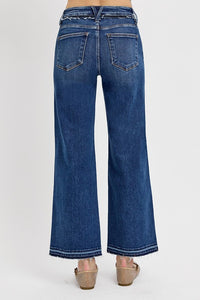 RISEN Tummy Control Wide Leg Jeans