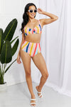 Marina West Swim Stripe Two Piece Suit